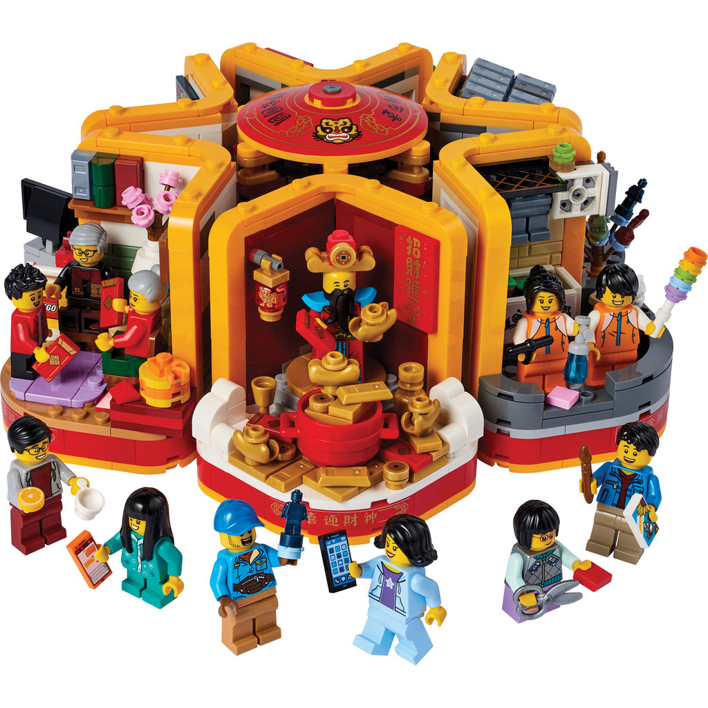 LEGO® Lunar New Year Traditions - Bộ Lắp Ráp Tết Truyền Thống - LEGO 80108 - Hình ảnh chi tiết 2