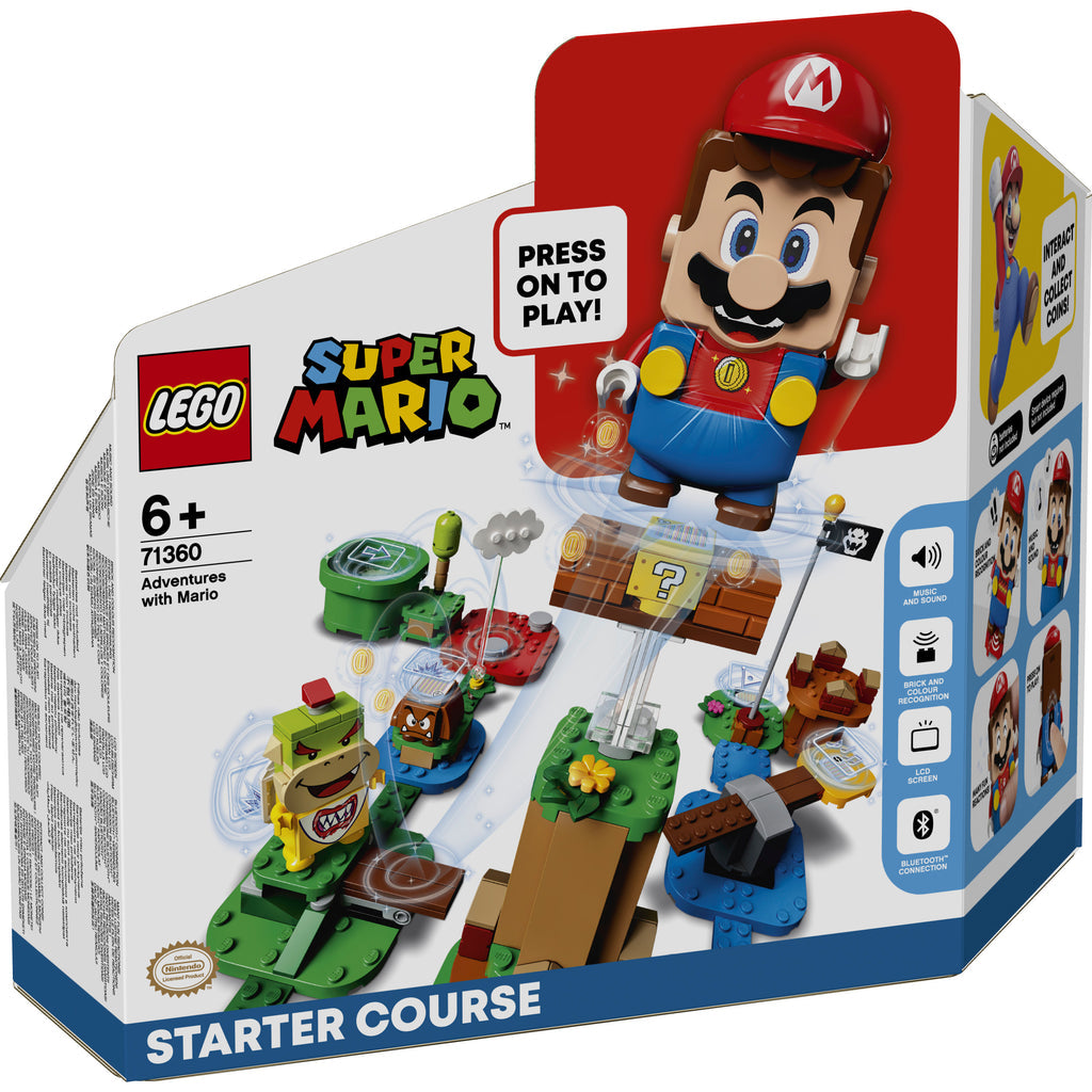 LEGO® Super Mario Adventures with Mario Starter Course - Bộ Đồ Chơi Khởi Đầu Tương Tác - LEGO 71360 - Hình ảnh sản phẩm