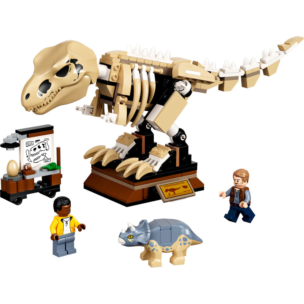 LEGO® Jurassic World T. rex Dinosaur Fossil Exhibition - Triển Lãm Hóa Thạch Khủng Long T. Rex - LEGO 76940 - Hình ảnh chi tiết 2