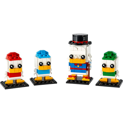 LEGO® BrickHeadz™ Disney Scrooge McDuck, Huey, Dewey & Louie - Bộ Lắp Ráp Mô Hình Trưng Bày LEGO 40477 - Hình ảnh chi tiết 2