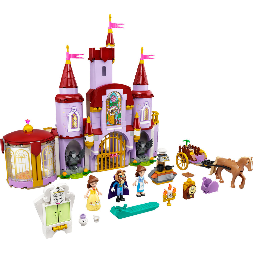 LEGO® Disney™ Belle and the Beasts Castle - Bộ Lắp Ráp Lâu Đài Công Chúa Belle và Quái Vật - LEGO 43196 - Góc nhìn khác 3