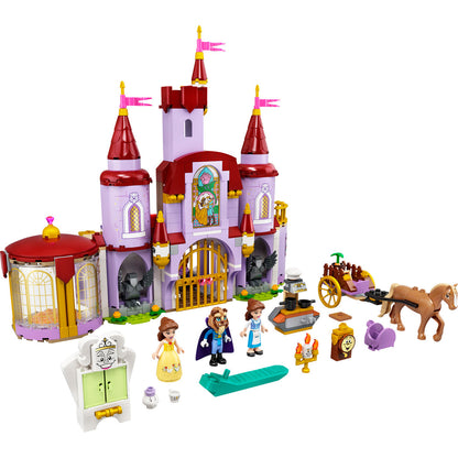 LEGO® Disney™ Belle and the Beasts Castle - Bộ Lắp Ráp Lâu Đài Công Chúa Belle và Quái Vật - LEGO 43196 - Góc nhìn khác 3