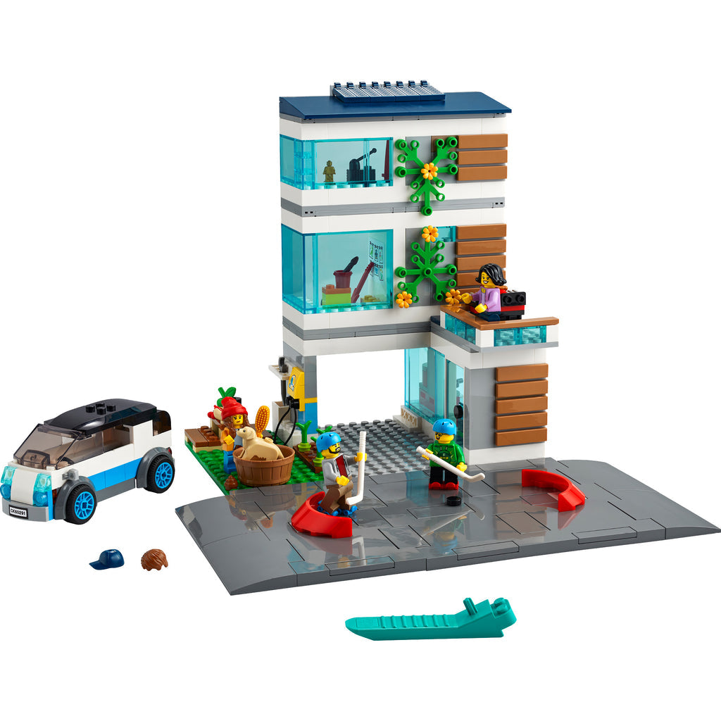 LEGO® City Family House - Ngôi Nhà Gia Đình Hiện Đại - LEGO 60291 - Hình ảnh chi tiết 2