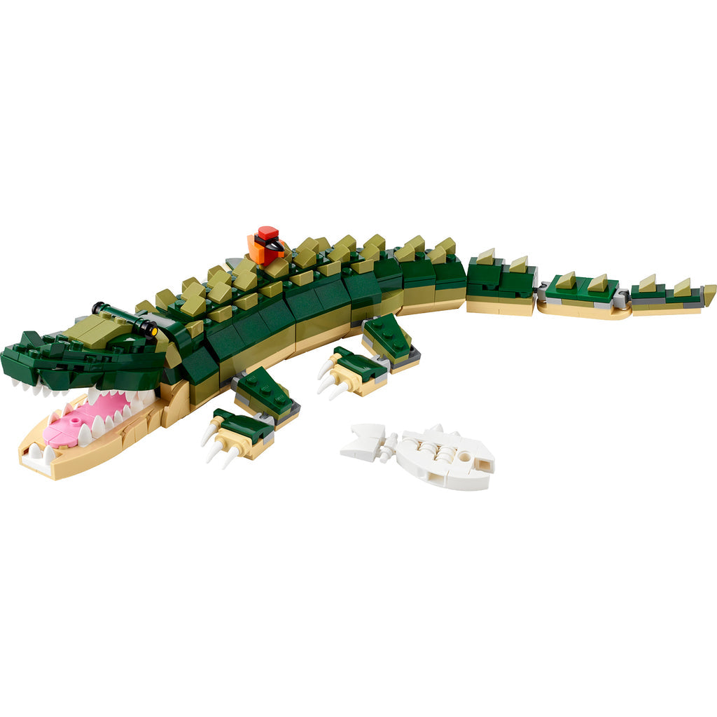 LEGO® Creator 3-in-1 Crocodile - Đồ Chơi Lắp Ráp Cá Sấu 3 Trong 1 - LEGO 31121 - Hình ảnh chi tiết 2