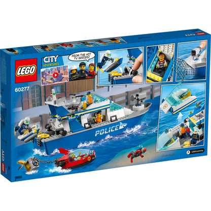 LEGO® City Police Patrol Boat - Tàu Tuần Tra Cảnh Sát Đồ Chơi Lắp Ráp - LEGO 60277 LEGO - ảnh 5 - Lego