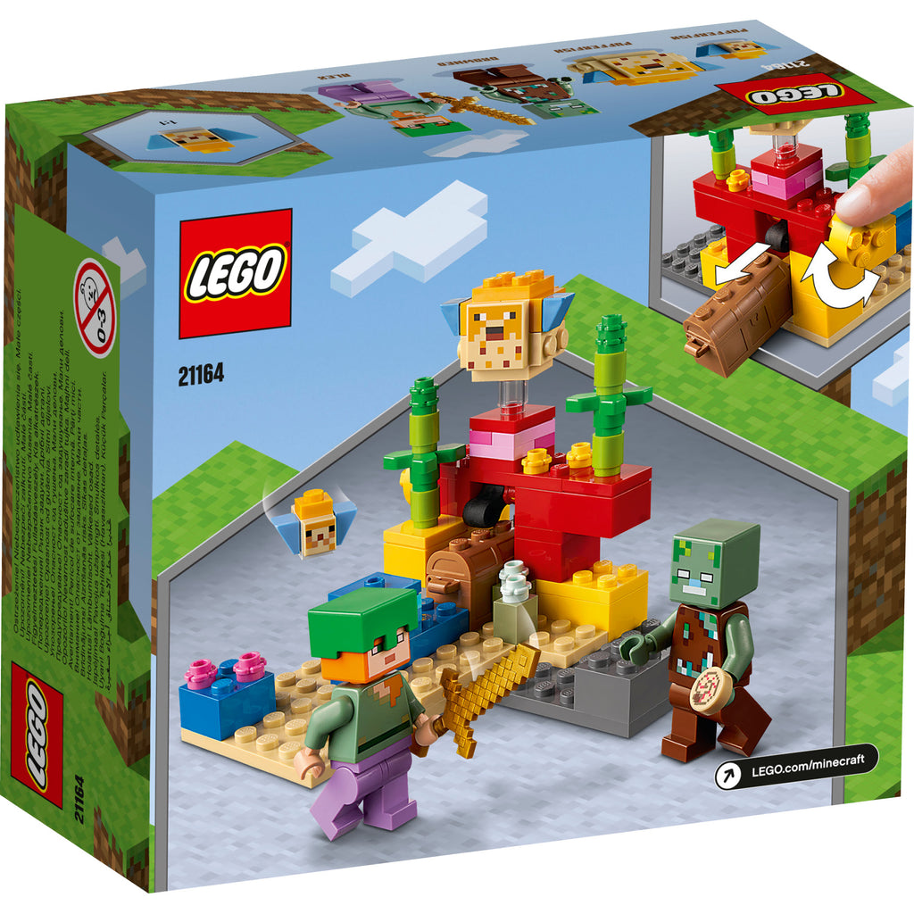 LEGO® Minecraft® The Coral Reef - Đồ Chơi Lắp Ráp Rặng San Hô LEGO 21164 LEGO - ảnh 2 - Lego Set