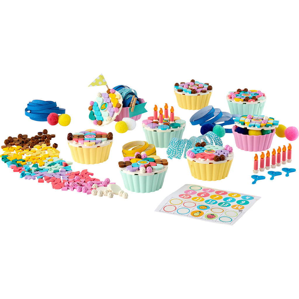 LEGO® DOTS™ Creative Party Kit - Bộ Đồ Chơi Lắp Ráp Trang Trí Cupcake 41926 - Hình ảnh chi tiết 2
