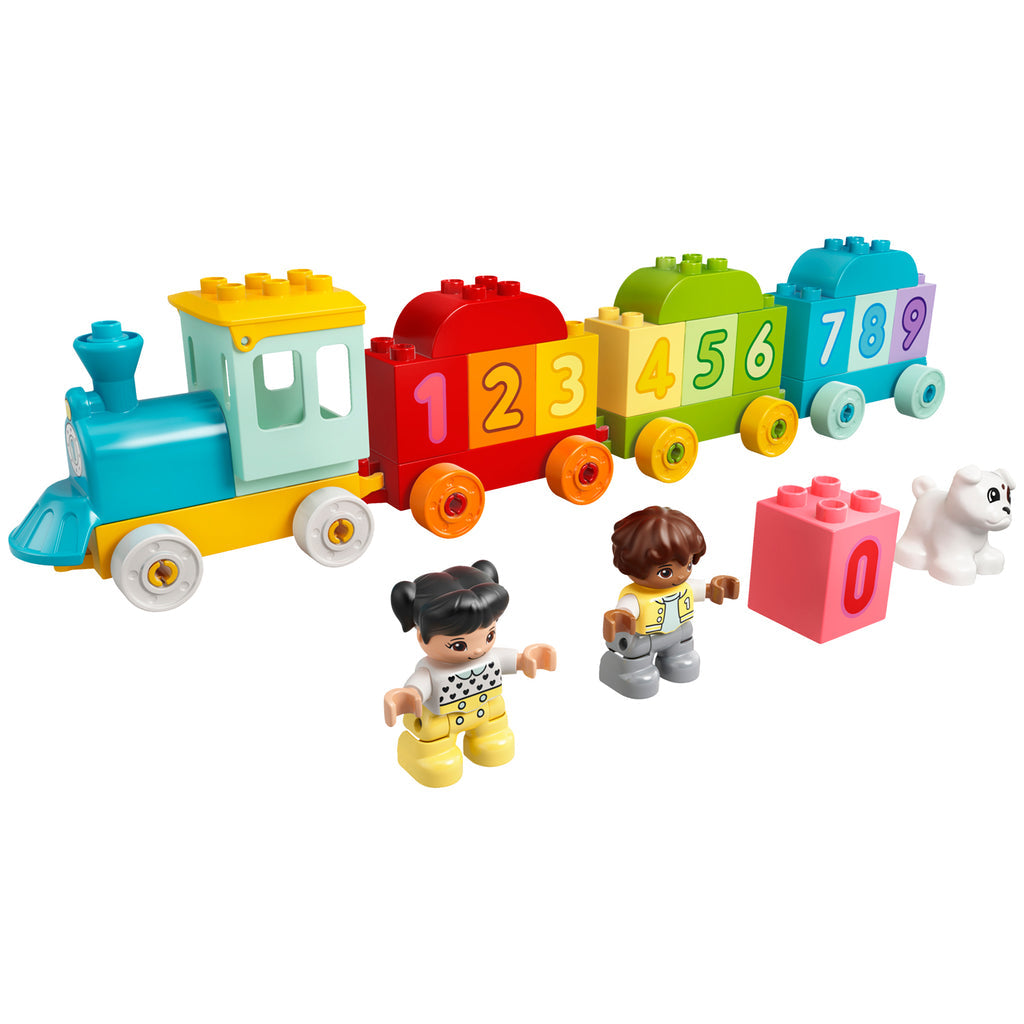LEGO® DUPLO™ Number Train - Learn To Count - Đồ chơi đoàn tàu học số - LEGO 10954 - Hình ảnh chi tiết 2