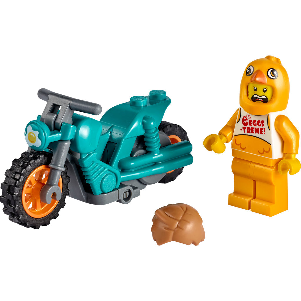 LEGO® City Chicken Stunt Bike - Mô Tô Nhào Lộn Hình Gà - LEGO 60310 - Hình ảnh chi tiết 2