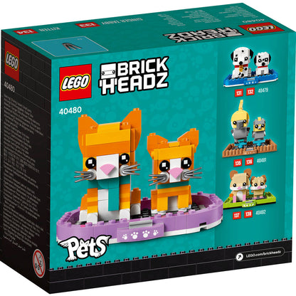 LEGO® BrickHeadz™ Ginger Tabby - Đồ Chơi Lắp Ráp Mèo Mướp Vàng - LEGO 40480 LEGO - ảnh 3 - Lego