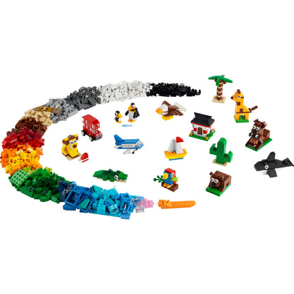 LEGO® Classic Around the World - Bộ đồ chơi lắp ráp sáng tạo - LEGO 11015 - Hình ảnh chi tiết 2
