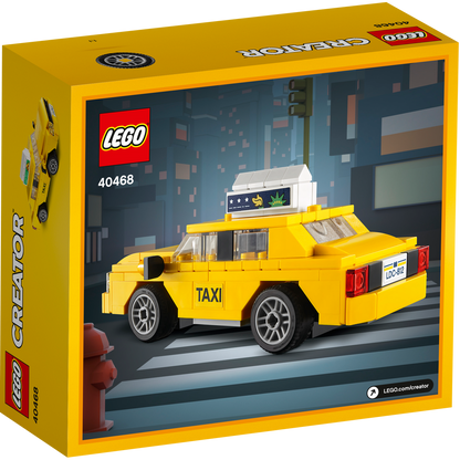 LEGO® Creator Yellow Taxi - Đồ Chơi Lắp Ráp Xe Taxi Vàng 40468 - Góc nhìn khác 3