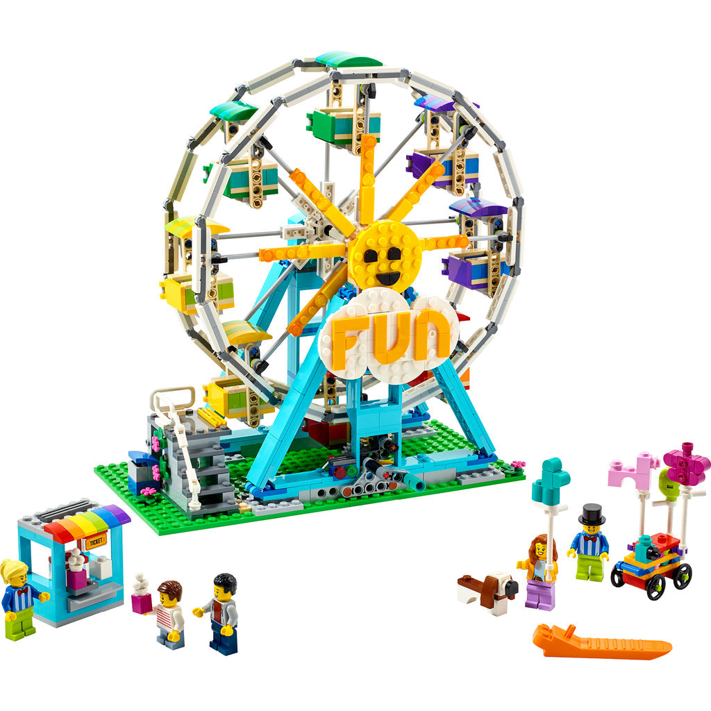 LEGO® Creator 3-in-1 Ferris Wheel Đồ chơi lắp ráp Vòng quay Ferris 3-trong-1 LEGO 31119 - Hình ảnh chi tiết 2