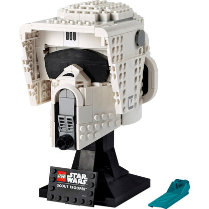 LEGO® Star Wars Scout Trooper™ Helmet - Mô Hình Lắp Ráp Mũ Bảo Hiểm Lính Trinh Sát - LEGO 75305 - Hình ảnh chi tiết 2