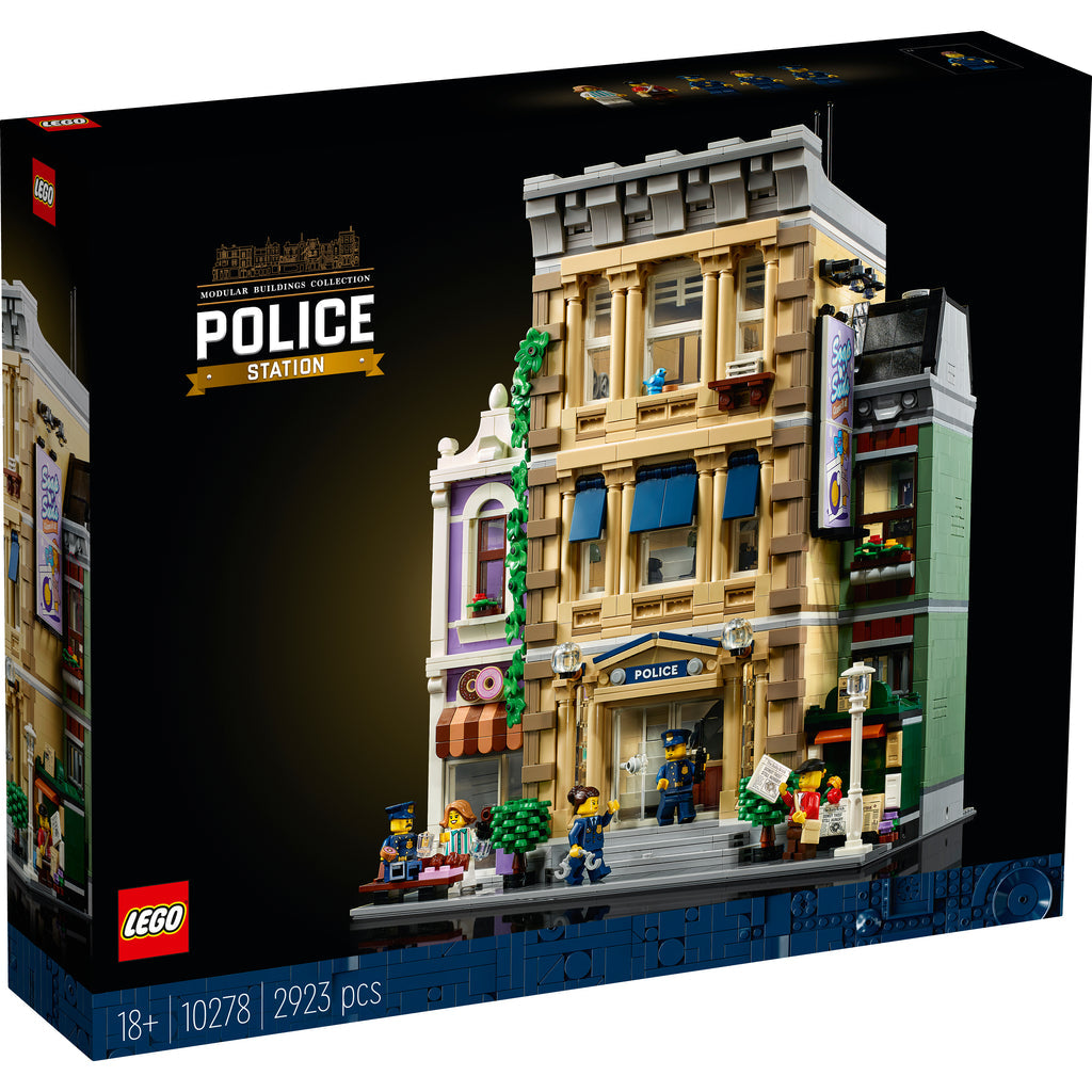 LEGO® Creator Expert Police Station - Mô hình Lắp ráp Trạm Cảnh Sát - LEGO 10278 - Hình ảnh sản phẩm