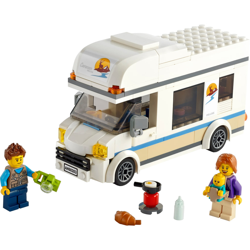 LEGO® City Holiday Camper Van - Đồ Chơi Lắp Ráp Xe Cắm Trại Nghỉ Dưỡng - LEGO 60283 - Hình ảnh chi tiết 2