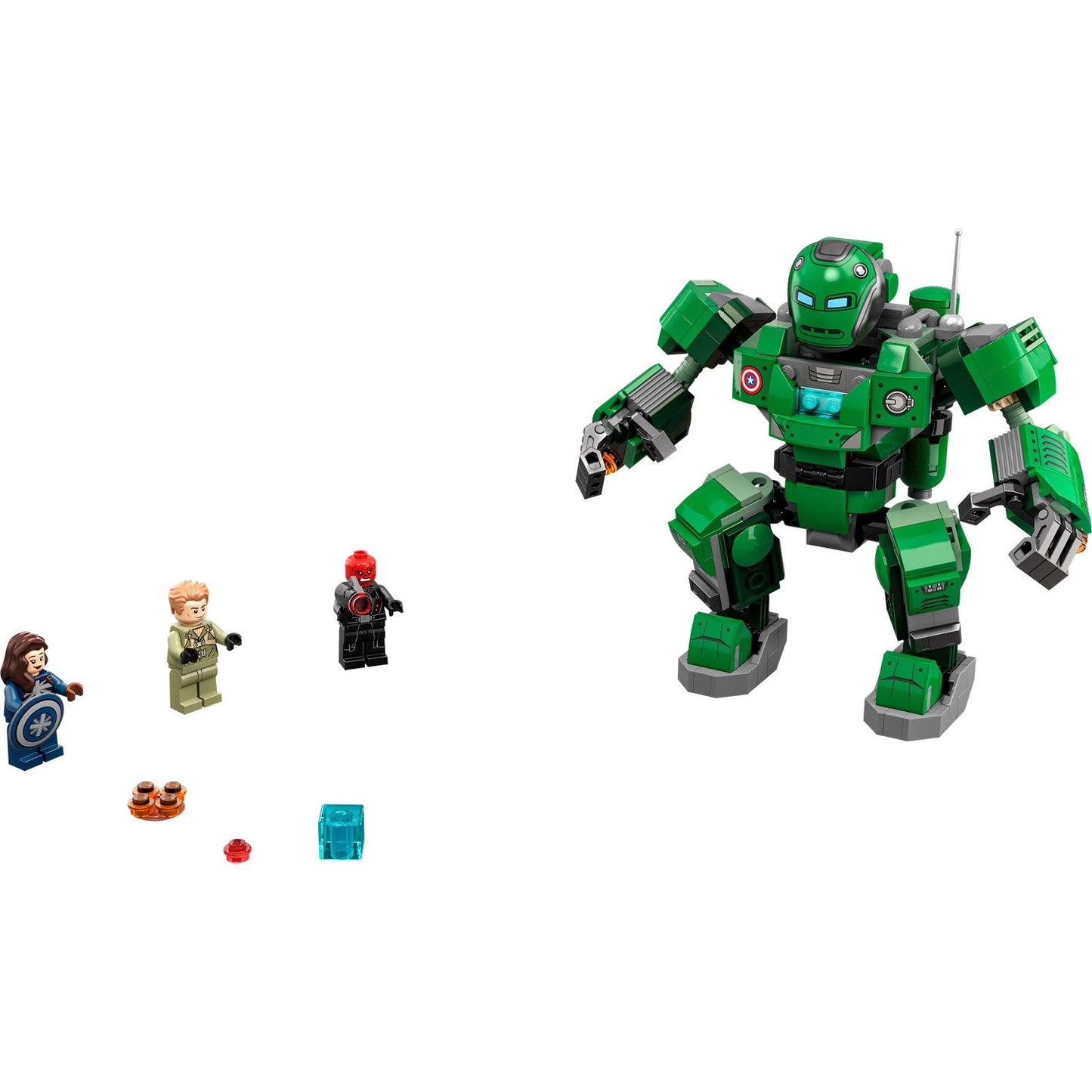 LEGO® Marvel Captain Carter & The Hydra Stomper Đồ Chơi Lắp Ráp Robot Mech 76201 - Hình ảnh chi tiết 2