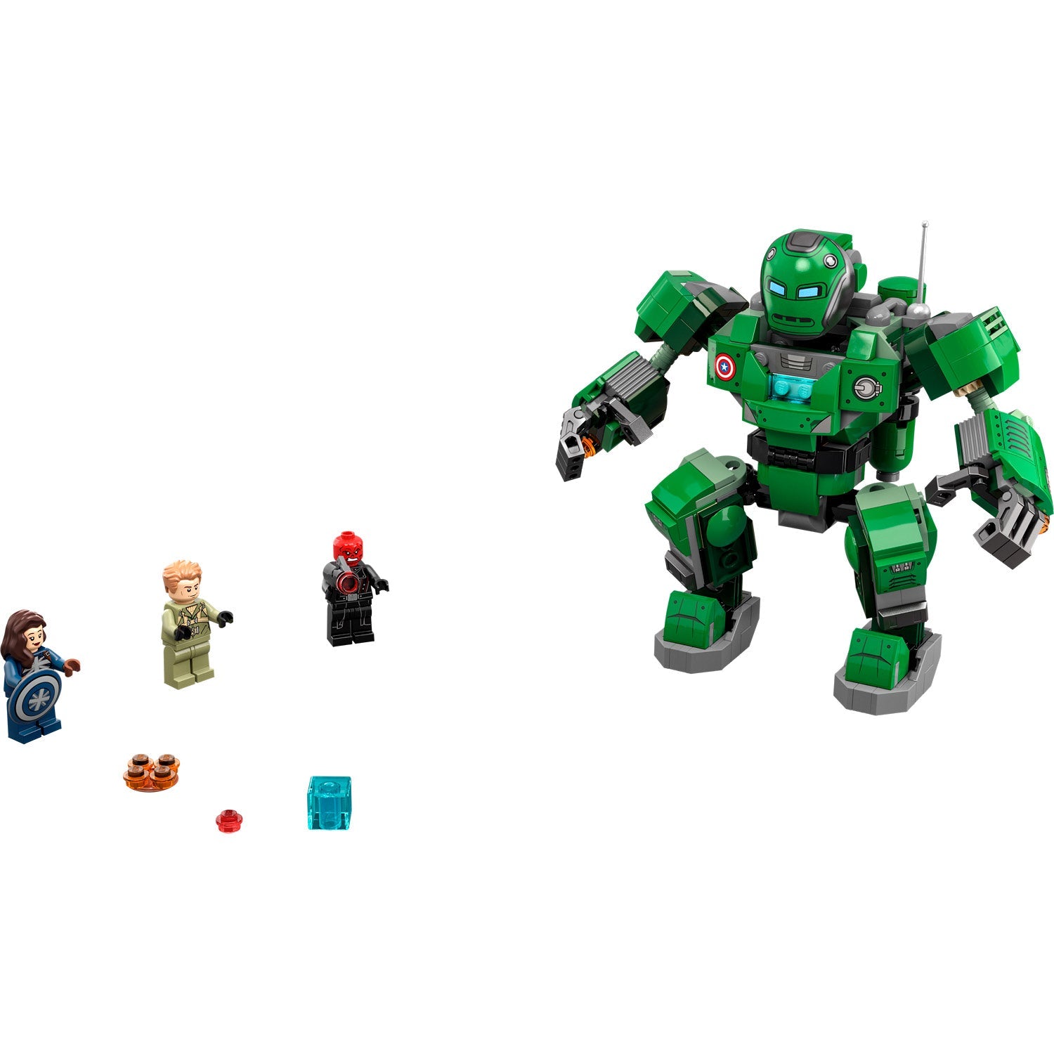 LEGO® Marvel Captain Carter & The Hydra Stomper Đồ Chơi Lắp Ráp Robot Mech 76201 - Hình ảnh chi tiết 2
