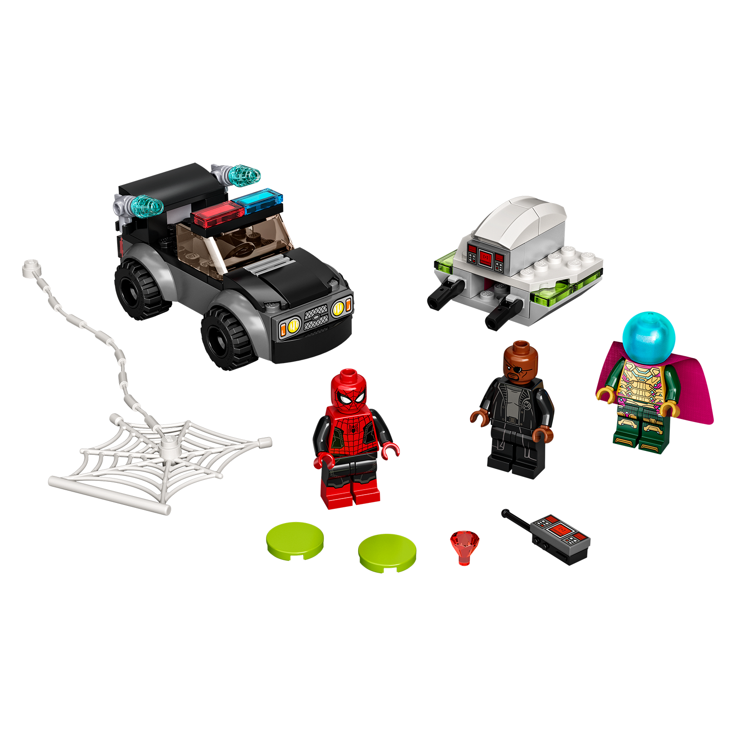 LEGO® Marvel Spider-Man vs. Mysterio’s Drone Attack - Đồ Chơi Lắp Ráp Siêu Anh Hùng 76184 - Hình ảnh chi tiết 2