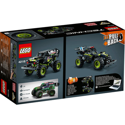 LEGO® Technic™ Monster Jam Grave Digger® - Đồ Chơi Lắp Ráp Xe Tải Quái Vật 42118 LEGO - ảnh 6 - Lego Technic