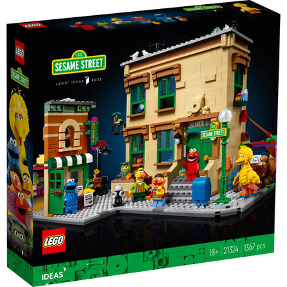 LEGO® Ideas 123 Sesame Street Bộ Lắp Ráp Góc Phố LEGO 21324 - Hình ảnh sản phẩm