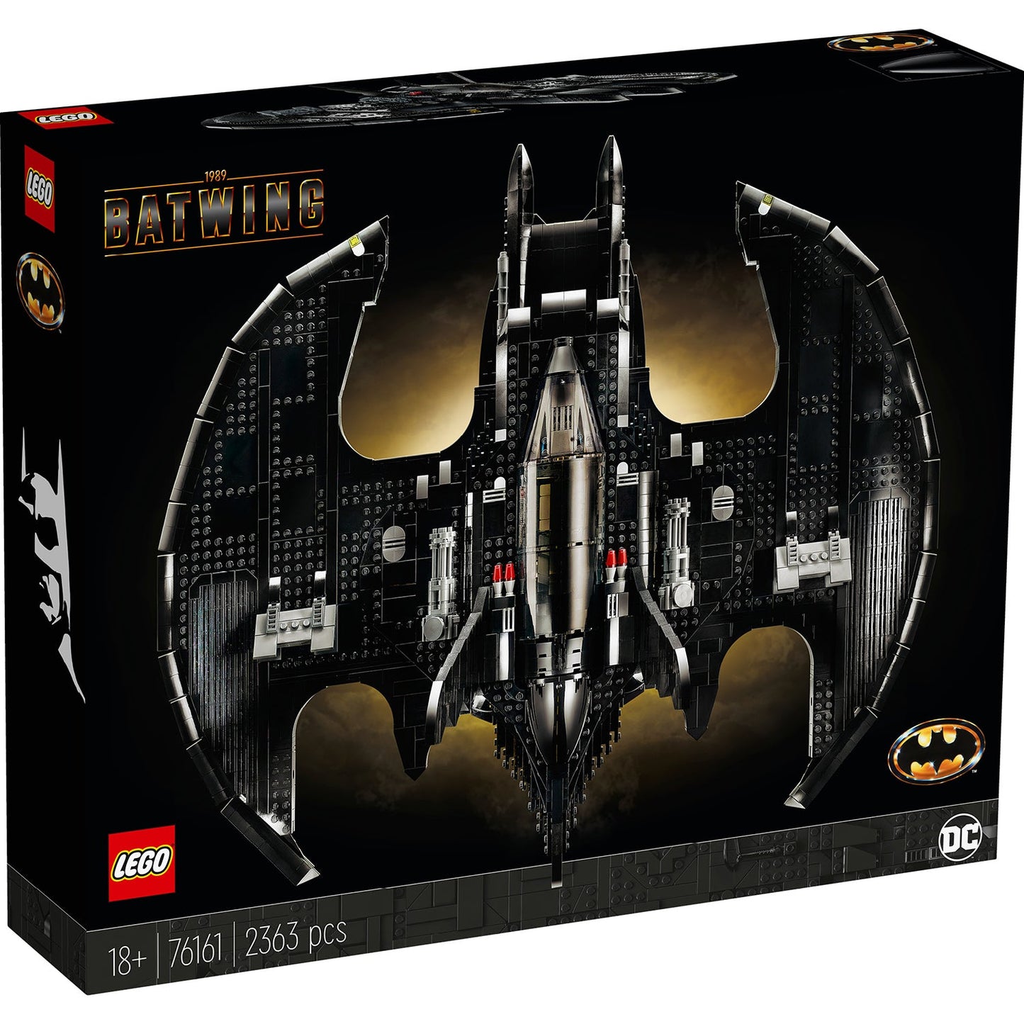 LEGO® DC Batman 1989 Batwing - Mô hình lắp ráp phi cơ Batwing cho người lớn - LEGO 76161 - Hình ảnh sản phẩm