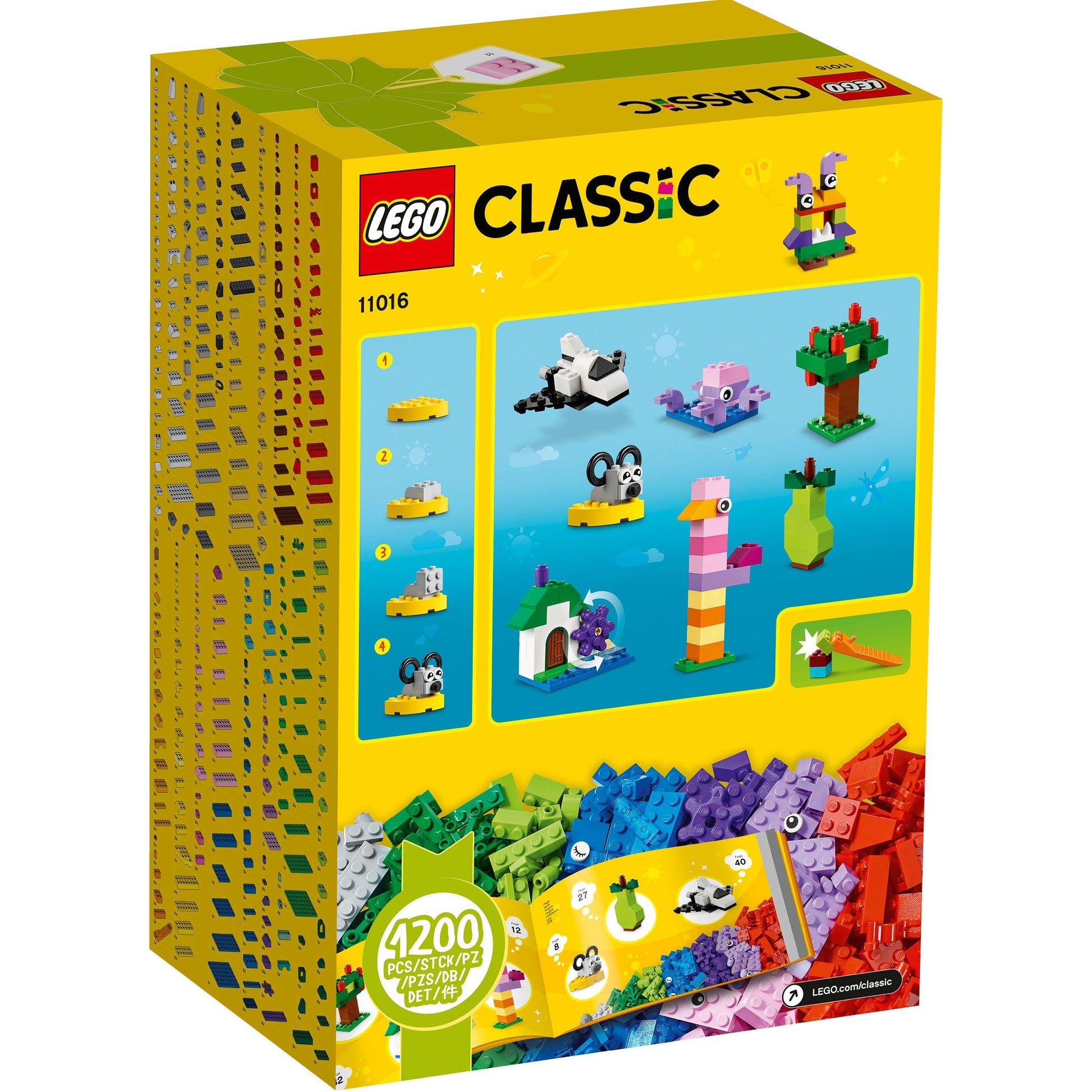 LEGO® Classic Creative Brick Box - Bộ Đồ Chơi Gạch Sáng Tạo 1200 Chi Tiết - LEGO 11016 LEGO - LEGO