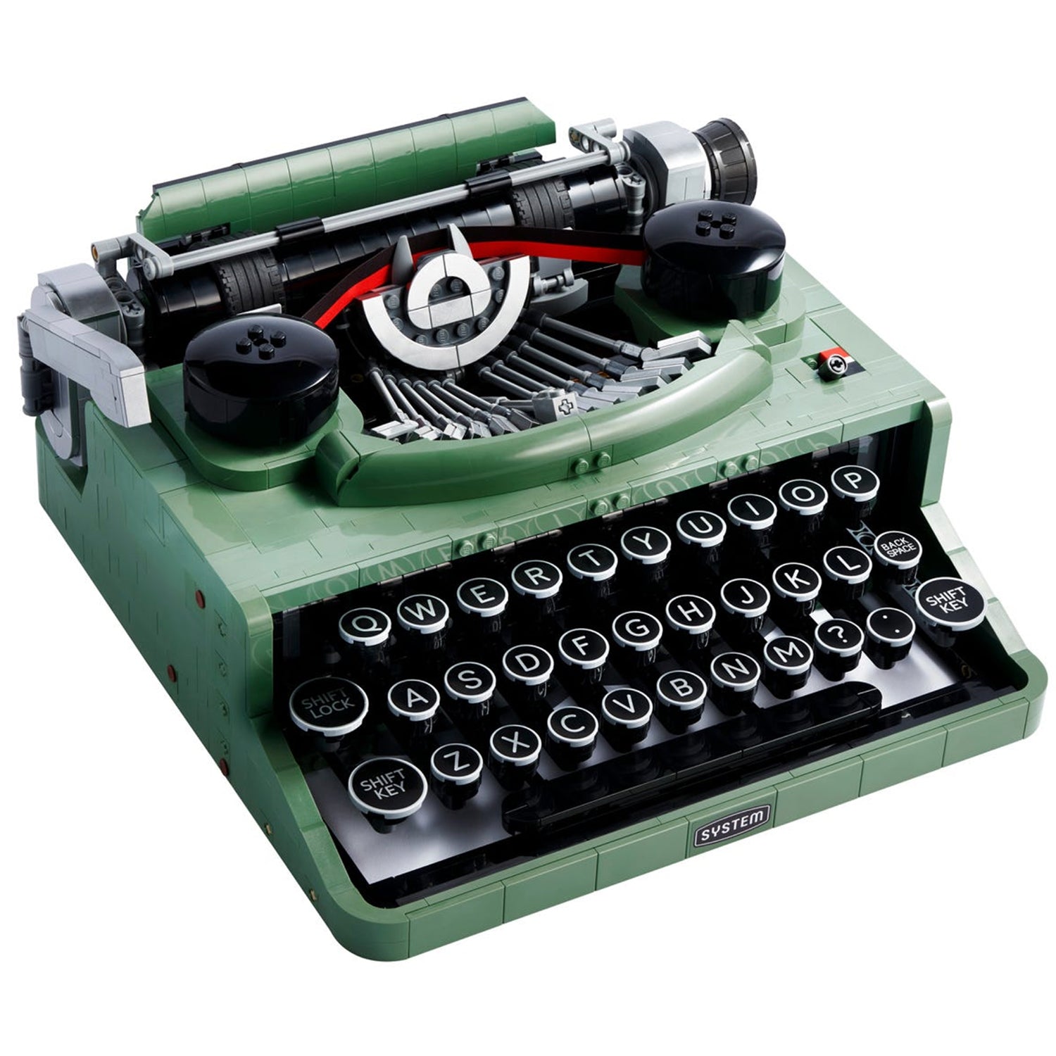 LEGO® Ideas Typewriter - Bộ Lắp Ráp Máy Đánh Chữ Cổ Điển - LEGO 21327 - Hình ảnh chi tiết 2