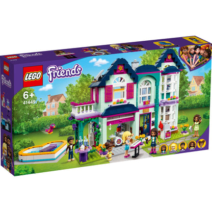 LEGO® Friends™ Andreas Family House - Đồ Chơi Lắp Ráp Nhà Của Gia Đình Andrea - LEGO 41449 - Hình ảnh chi tiết 2