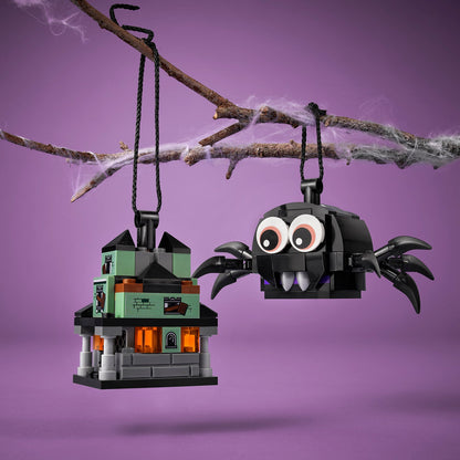 LEGO® Spider & Haunted House Pack - Bộ Đồ Chơi Lắp Ráp Trang Trí Halloween LEGO 40493 - Hình ảnh bổ sung 7