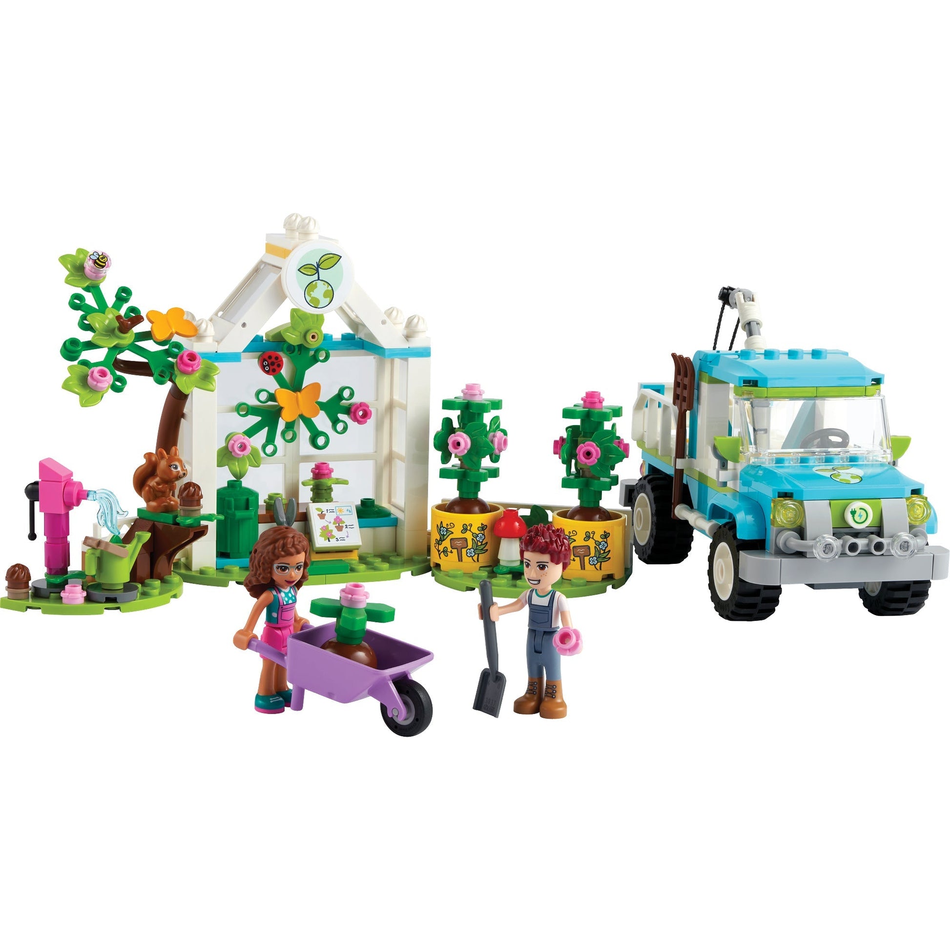 LEGO® Friends™ Tree-Planting Vehicle - Xe Trồng Cây Thân Thiện Môi Trường 41707 - Hình ảnh chi tiết 2