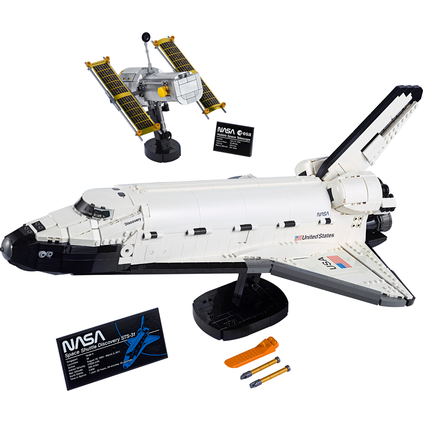 LEGO® Creator Expert NASA Space Shuttle Discovery - Mô hình Tàu con thoi NASA - LEGO 10283 - Hình ảnh chi tiết 2