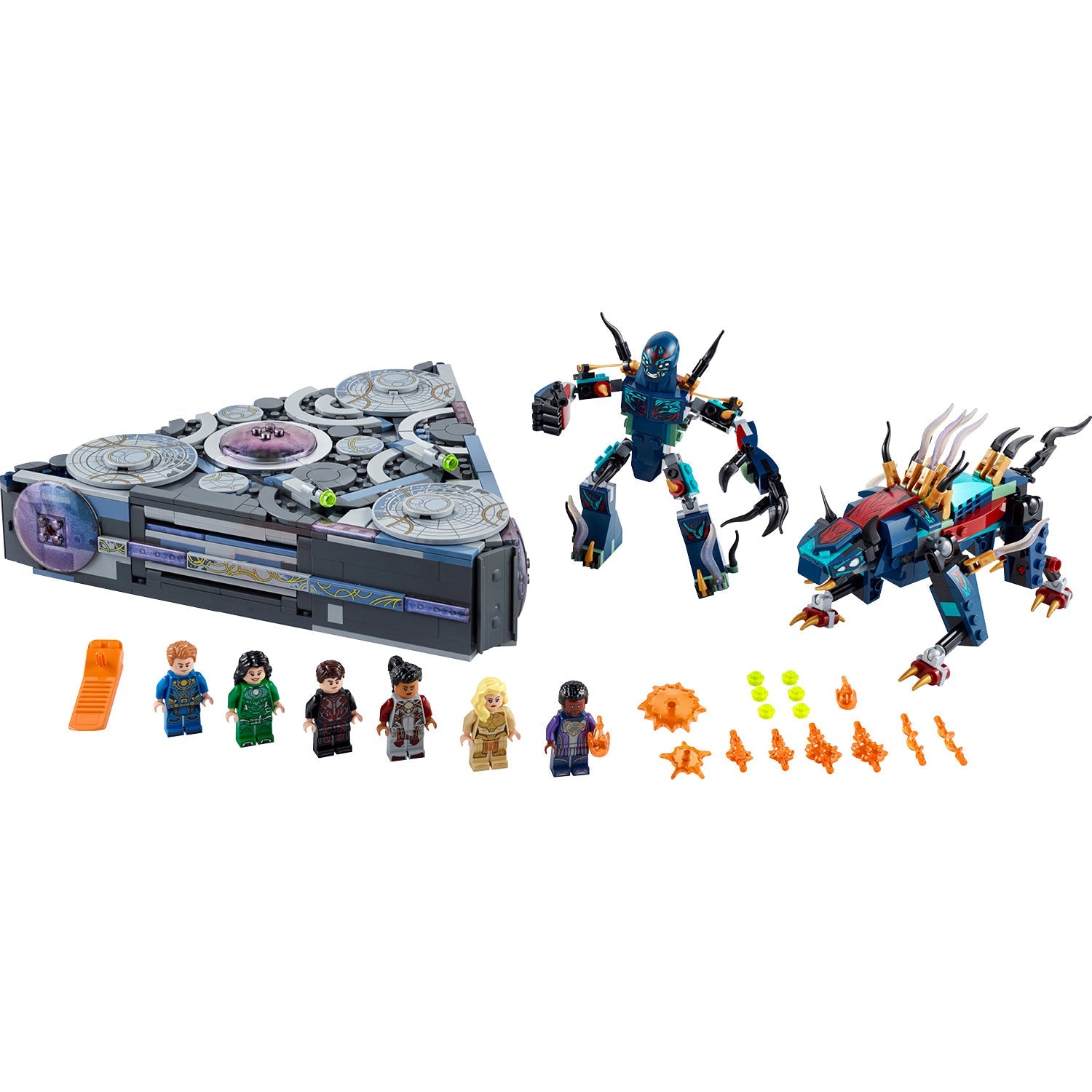 LEGO® Marvel Rise of the Domo - Phi Thuyền Eternals Siêu Anh Hùng LEGO 76156 - Hình ảnh chi tiết 2
