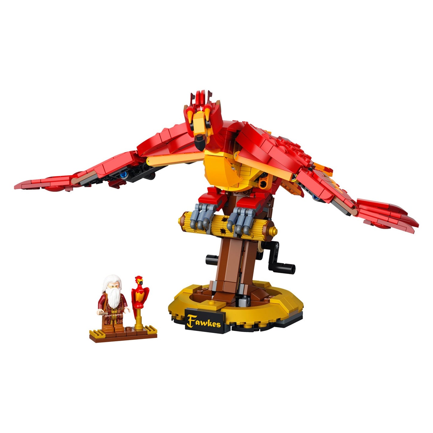 LEGO® Harry Potter Fawkes, Dumbledore’s Phoenix - Mô Hình Lắp Ráp Phượng Hoàng - LEGO 76394 - Hình ảnh chi tiết 2