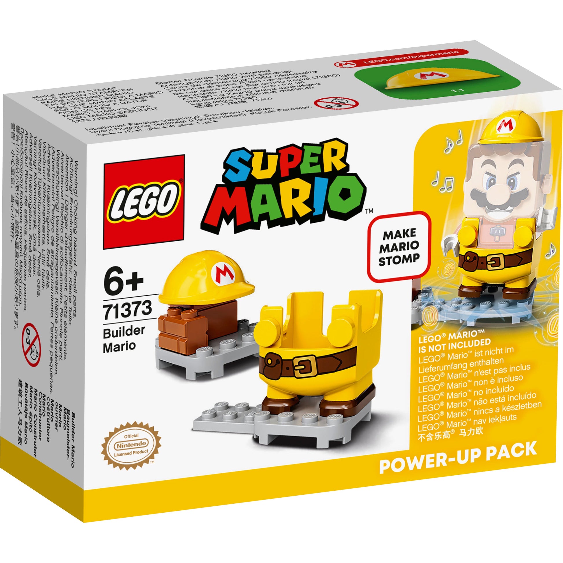 LEGO® Super Mario Builder Mario Power-Up Pack - Bộ Đồ Nghề Mario Thợ Xây 71373 - LEGO - Hình ảnh chi tiết 2