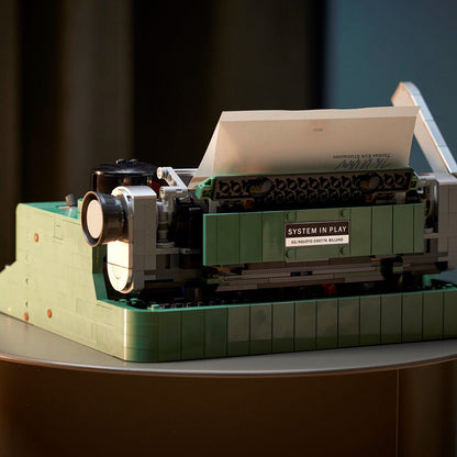 LEGO® Ideas Typewriter - Bộ Lắp Ráp Máy Đánh Chữ Cổ Điển - LEGO 21327
