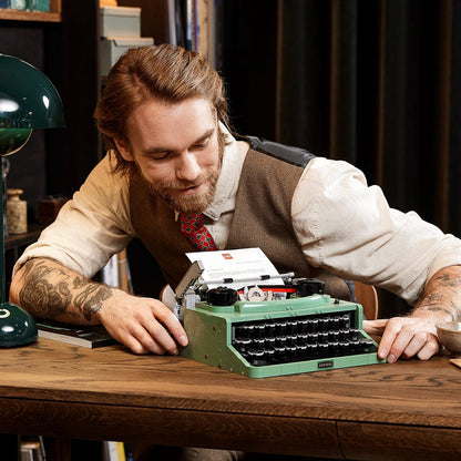 LEGO® Ideas Typewriter - Bộ Lắp Ráp Máy Đánh Chữ Cổ Điển - LEGO 21327