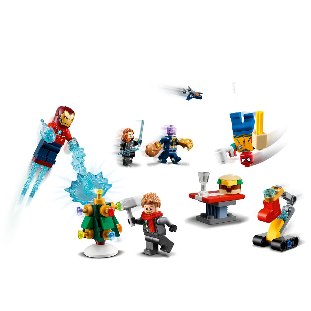LEGO® Marvel Advent Calendar - Lịch Mùa Vọng Avengers - LEGO 76196 - Góc nhìn khác 3