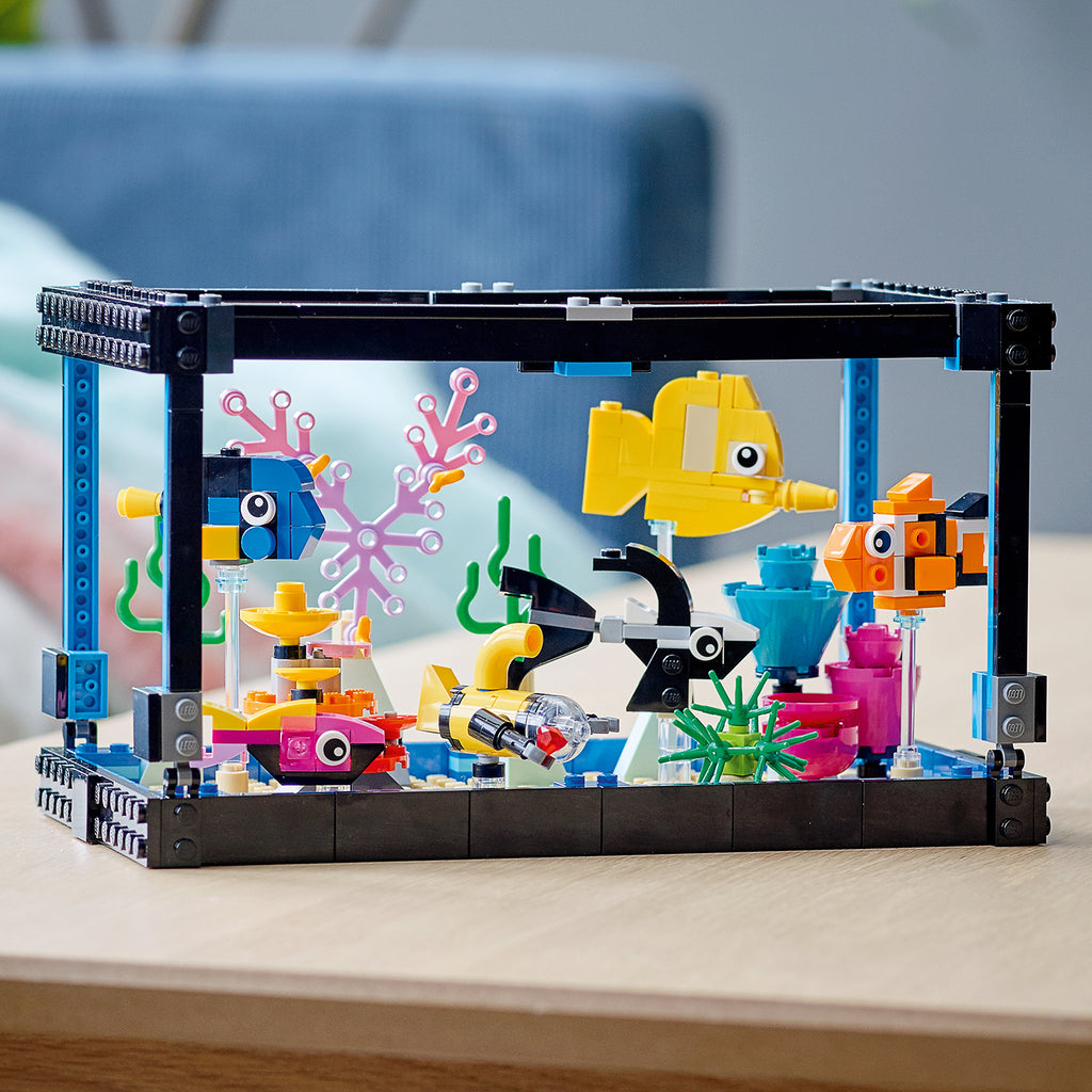 LEGO® Creator 3-in-1 Fish Tank - Bộ Đồ Chơi Lắp Ráp Bể Cá - LEGO 31122 - Góc nhìn khác 3