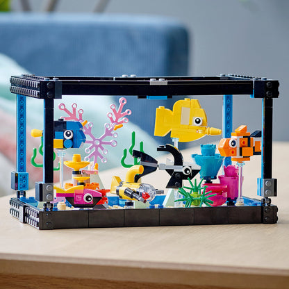 LEGO® Creator 3-in-1 Fish Tank - Bộ Đồ Chơi Lắp Ráp Bể Cá - LEGO 31122 - Góc nhìn khác 3