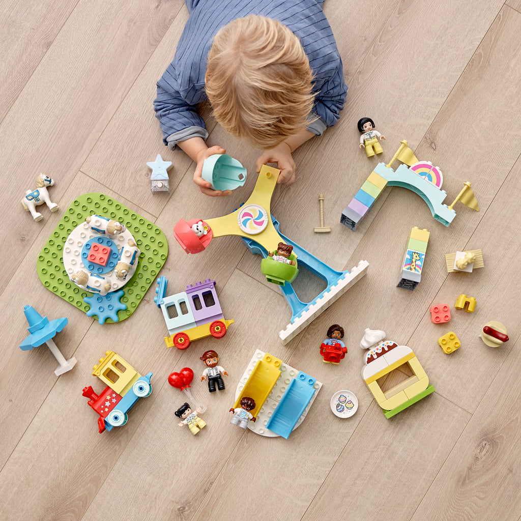 LEGO® DUPLO™ Amusement Park - Đồ Chơi Lắp Ráp Công Viên Giải Trí - LEGO 10956 - Góc nhìn khác 3