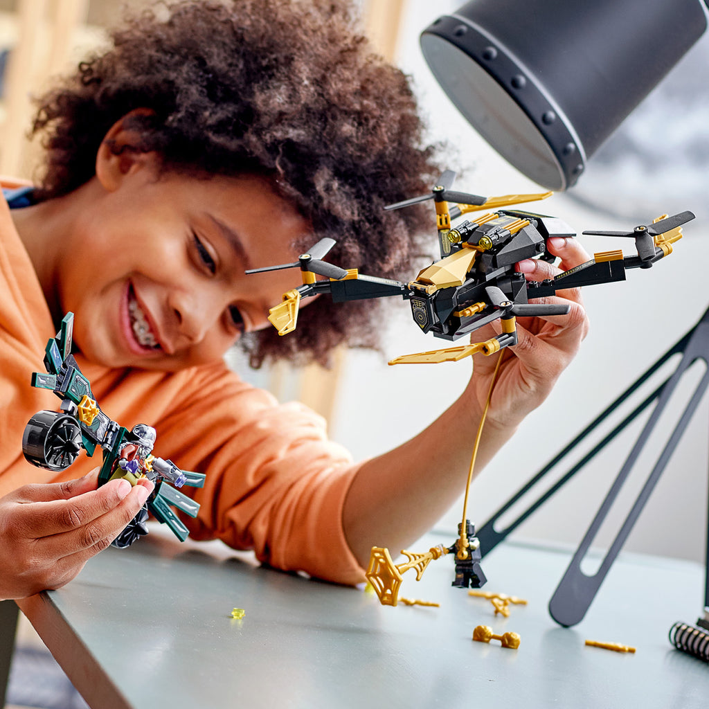 LEGO® Marvel Spider-Man’s Drone Duel - Đồ Chơi Lắp Ráp Người Nhện 76195 - Góc nhìn khác 3
