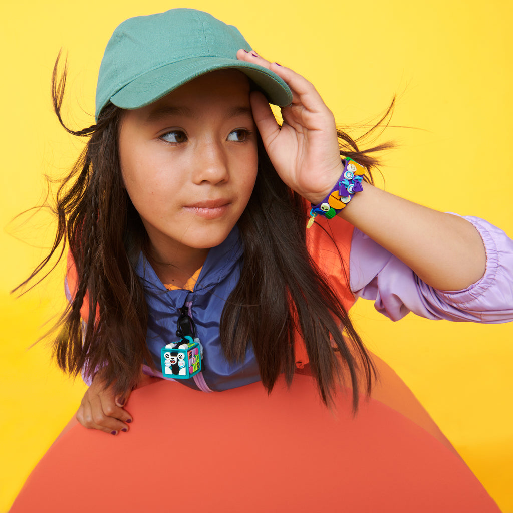 LEGO® DOTS™ Neon Tiger Bracelet & Bag Tag (41945) - Đồ Chơi Thủ Công Sáng Tạo LEGO - Góc nhìn khác 3