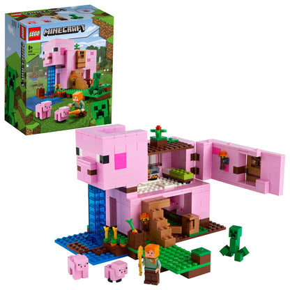 LEGO® Minecraft® The Pig House - Đồ Chơi Lắp Ráp Ngôi Nhà Hình Heo - LEGO 21170