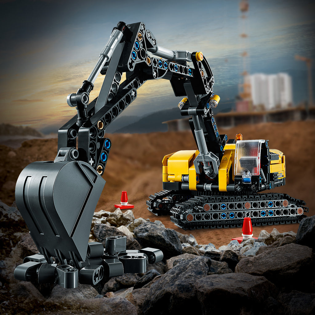 LEGO® Technic™ Heavy-Duty Excavator - Mô hình Xe Máy Xúc Hạng Nặng 2-trong-1 - LEGO 42121