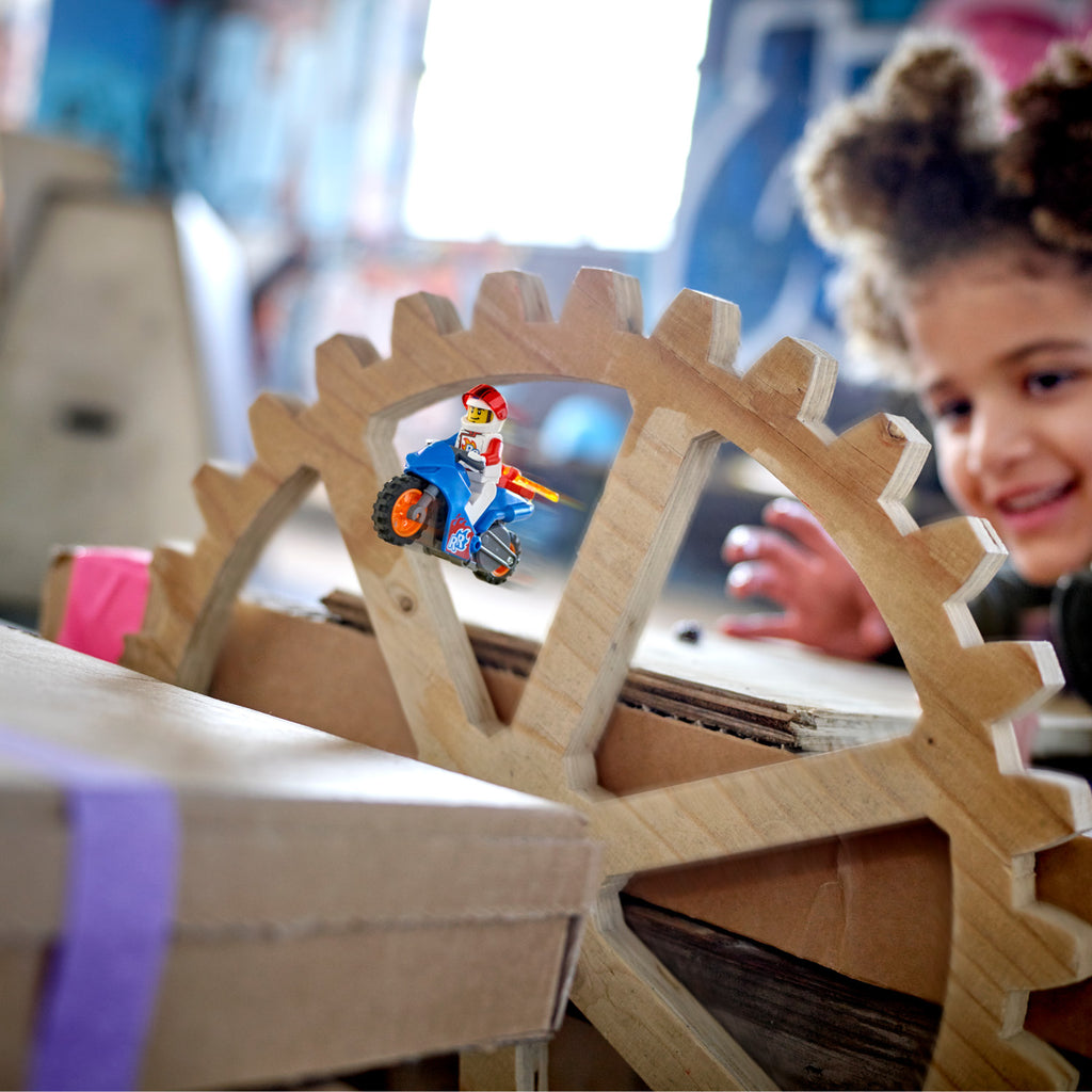 LEGO® City Rocket Stunt Bike - Đồ chơi lắp ráp Mô tô Nhào lộn Stuntz 60298 - Góc nhìn khác 3