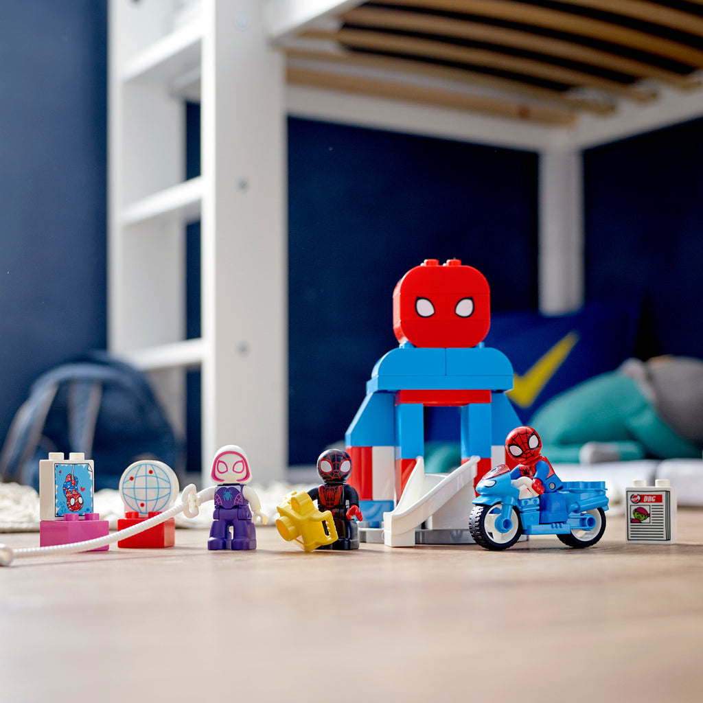 LEGO® DUPLO® Marvel Spider-Man Headquarters - Đồ chơi lắp ráp Trụ sở Người Nhện - LEGO 10940 - Góc nhìn khác 3