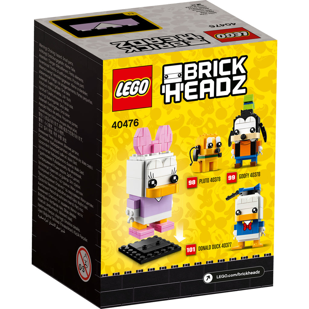 LEGO® BrickHeadz™ Disney Daisy Duck - Mô hình lắp ráp Vịt Daisy 40476 chính hãng - Hình ảnh bổ sung 5