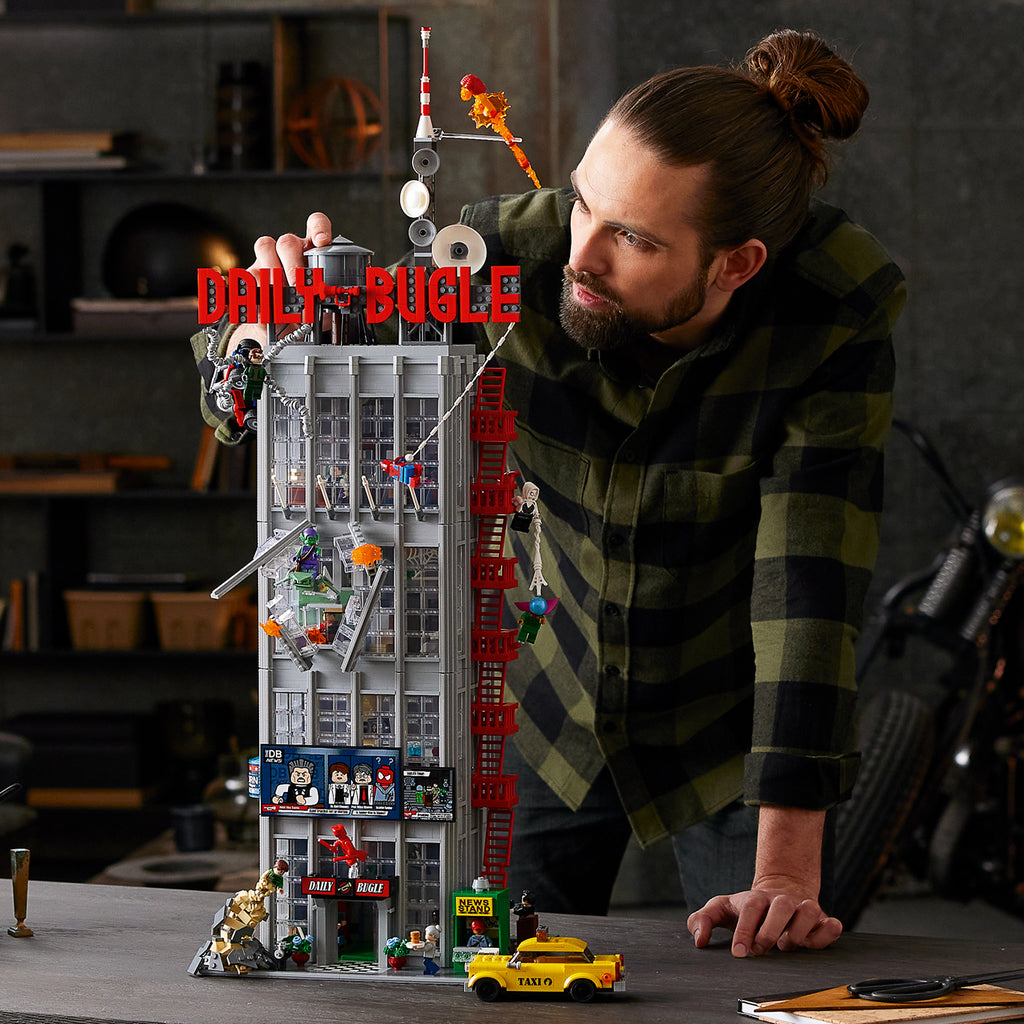 LEGO® Marvel Spider-Man Daily Bugle - Bộ Lắp Ráp Tòa Nhà Daily Bugle - LEGO 76178 - Góc nhìn khác 3
