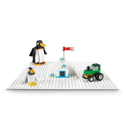 LEGO® Classic White Baseplate - Tấm Nền Xây Dựng Trắng - LEGO 11010 - Hình ảnh bổ sung 4
